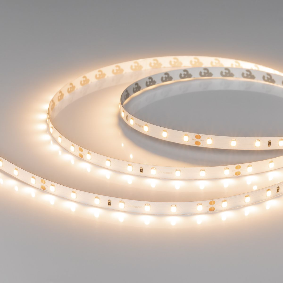 Светодиодная лента Arlight UL-A70-8mm 24V Warm3500 (3 W/m, IP20, 10m) 063309 в Санкт-Петербурге