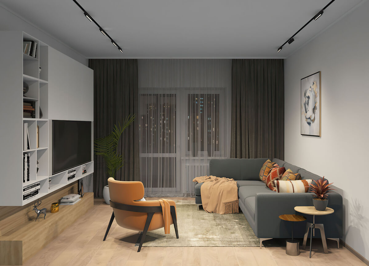 Трековый светодиодный светильник Denkirs DK8006-BK в Санкт-Петербурге