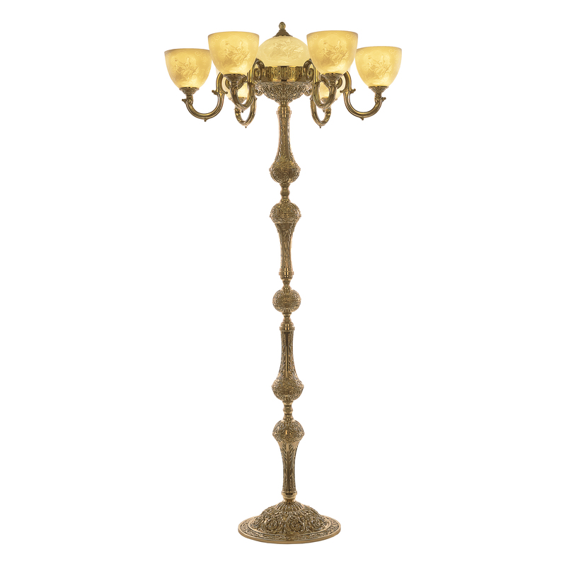 Торшер Bohemia Ivele Crystal Verona 72003TP/6/175 G P1 U Pair в Санкт-Петербурге