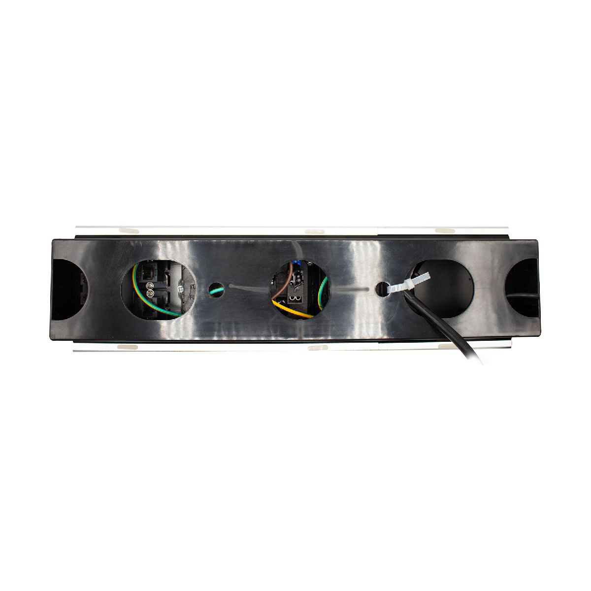 Блок розеток JX (Slide Top) (2 секции RJ-45 + 2 USB беспр.зарядка с кабелем питания) Mebax 00-00002893 в Санкт-Петербурге
