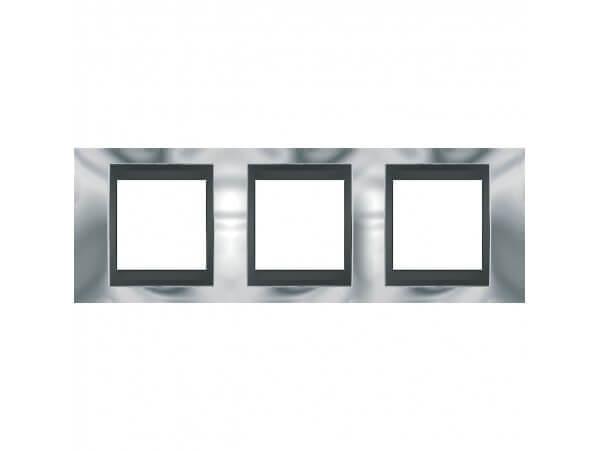 Рамка 3-постовая Schneider Electric Unica Top MGU66.006.210 в Санкт-Петербурге