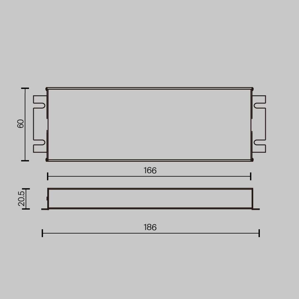 Источник напряжения Maytoni Triac 60Вт DC24В IP67 734001 в Санкт-Петербурге