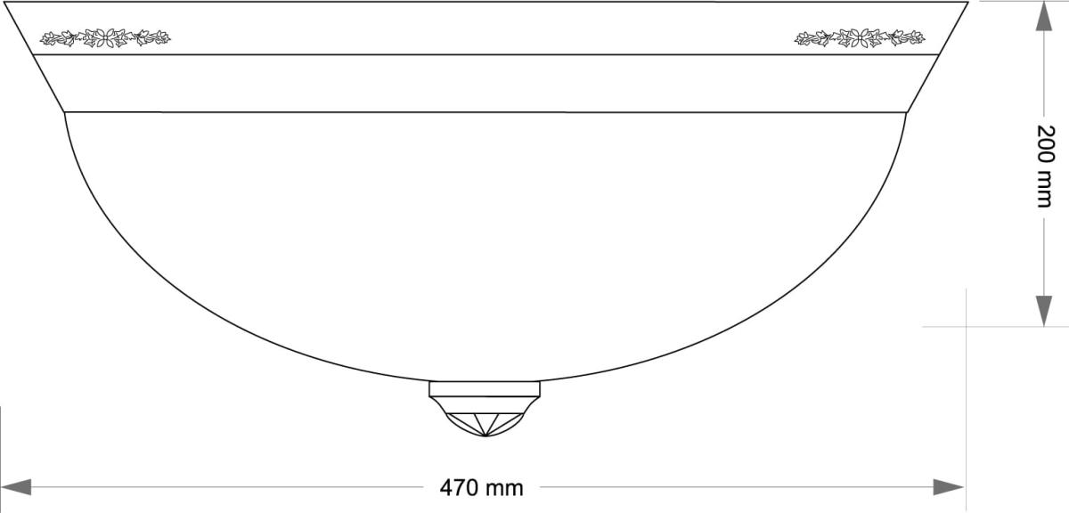 Потолочная люстра Kutek Bellagio BEL-PL-3(N)470-CR в Санкт-Петербурге