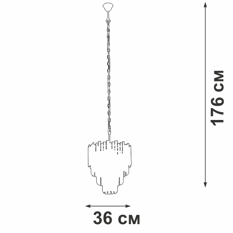 Подвесная люстра Vitaluce V58471-8/5 в Санкт-Петербурге