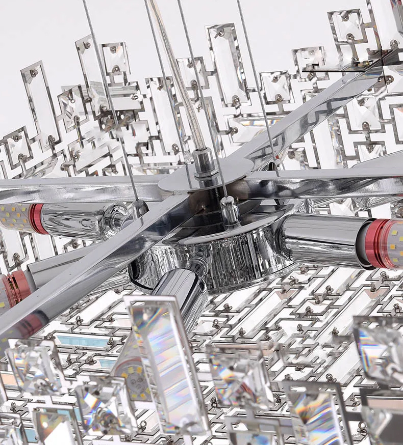 Подвесная люстра Delight Collection P7838-W80 chrome в Санкт-Петербурге