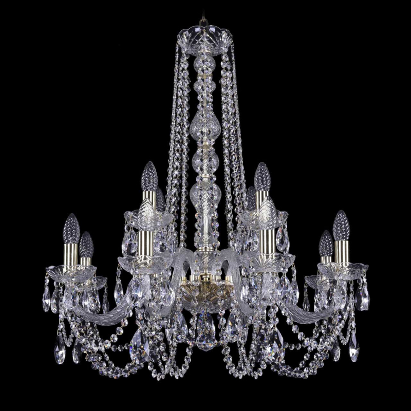 Подвесная люстра Bohemia Ivele 1402/8+4/240/h-76/G в Санкт-Петербурге