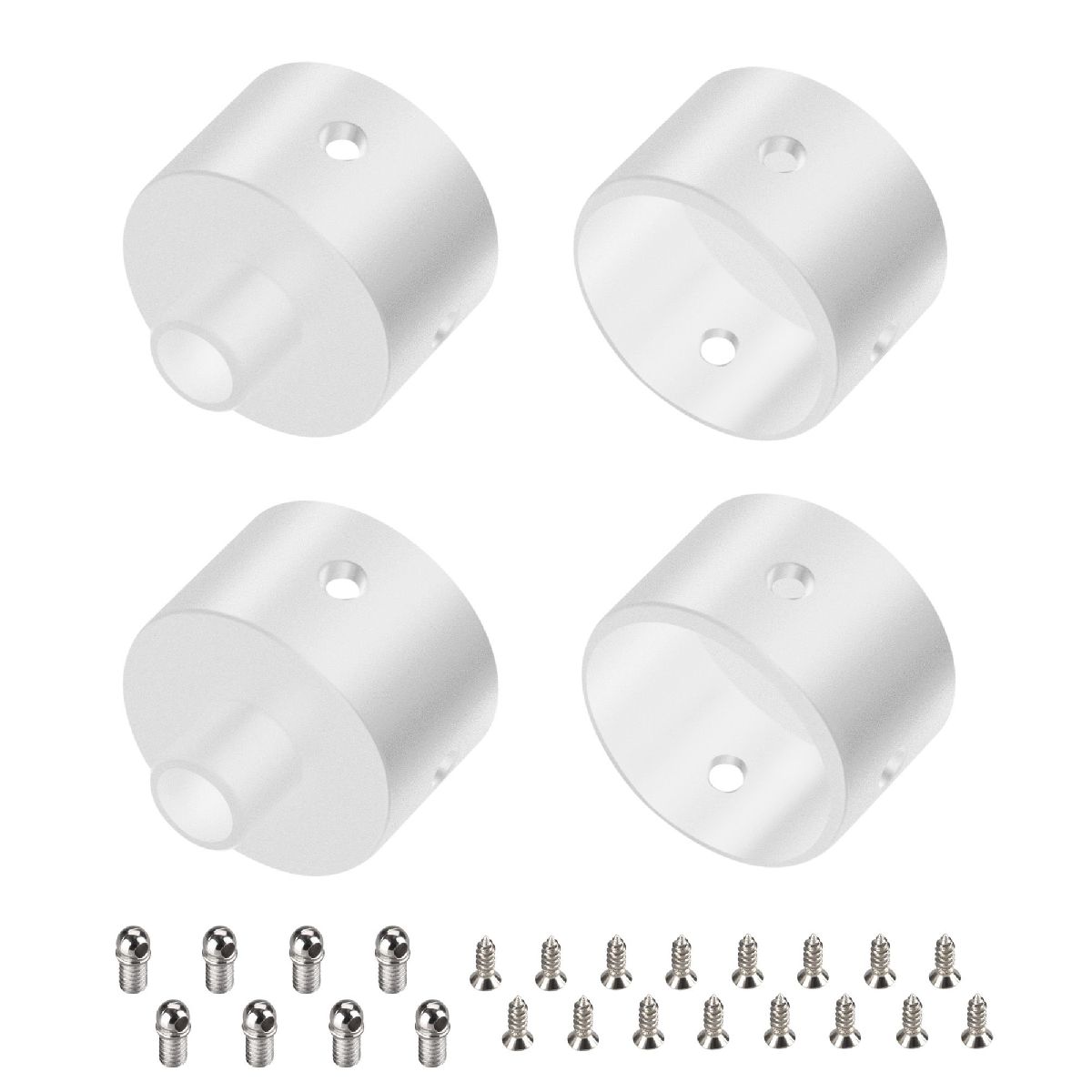 Заглушка Arlight WPH-FLEX-D22-360deg WHITE ALU с отверстием 049941 в Санкт-Петербурге