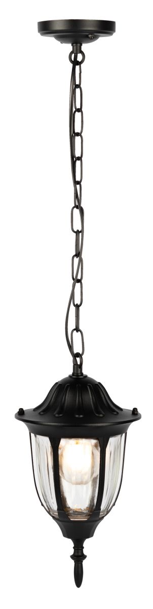 Уличный подвесной светильник ЭРА Галатея GBS-105-BL-0800 230В Е27 IP54 чёрный Б0071486 в Санкт-Петербурге