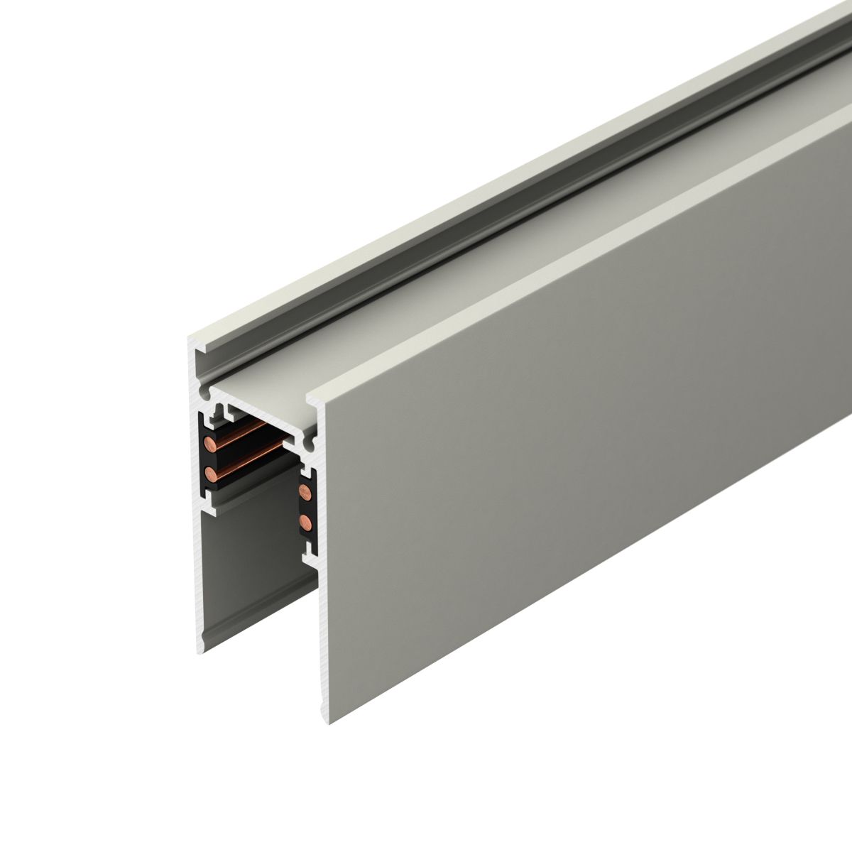 Шинопровод магнитный накладной Arlight MAG-ORIENT-COLOR-TRACK-2652-2000 (RAL7044) (IP20 Металл) 065745 в Санкт-Петербурге