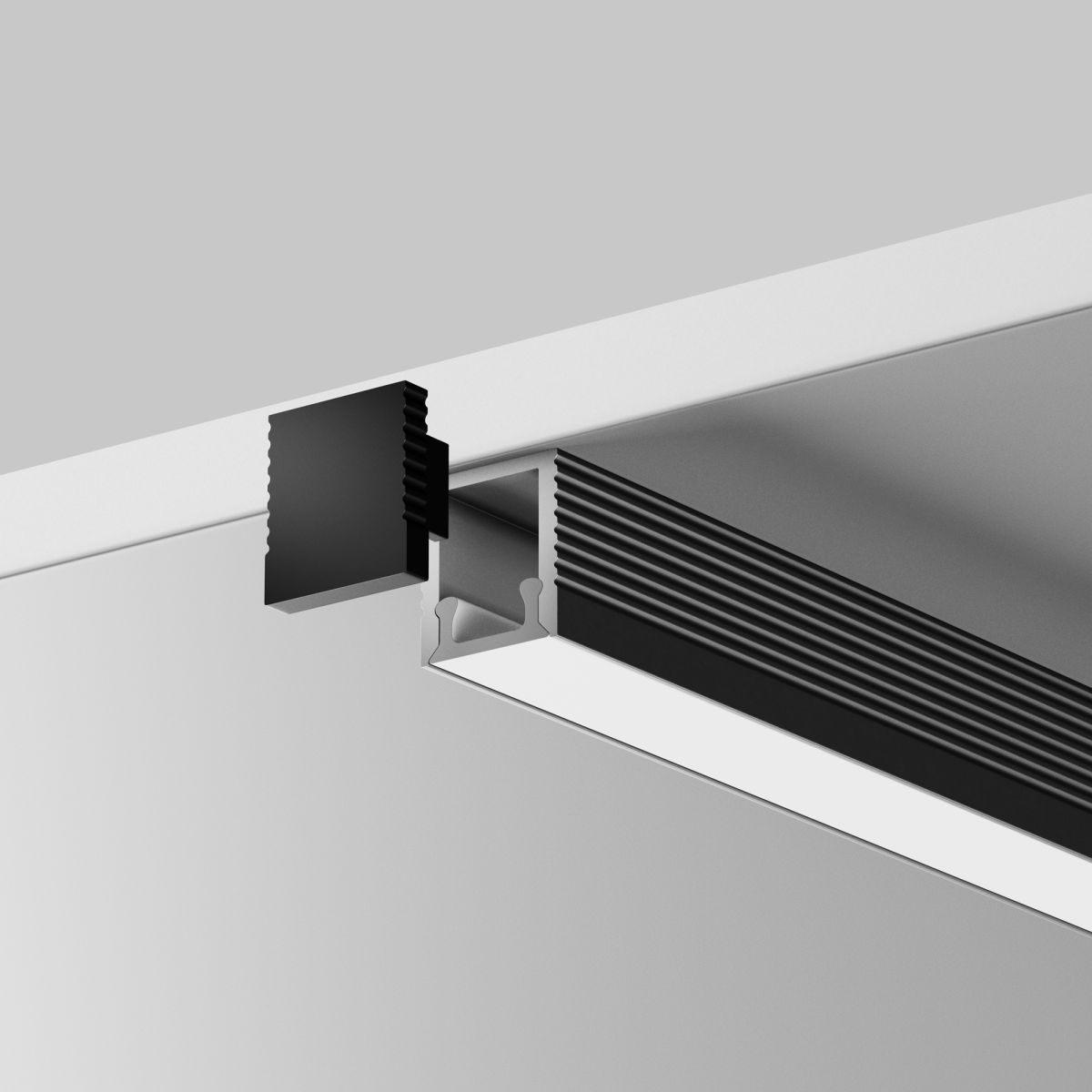 Комплект заглушек для профиля 08×09 10шт Maytoni Led Strip ALM-0809-B-EC 642017 в Санкт-Петербурге