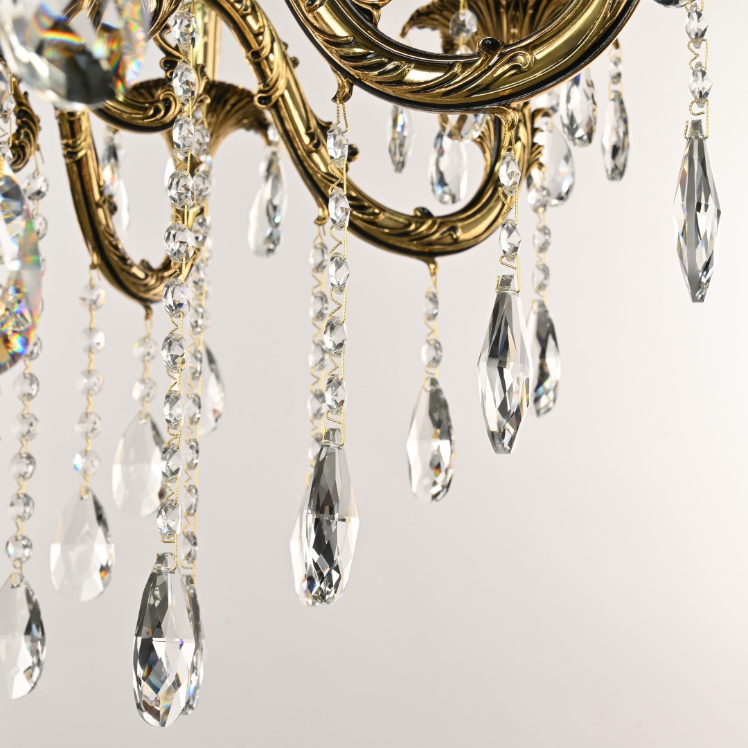 Подвесная люстра Bohemia Ivele Crystal AL79101/8/250 B GB в Санкт-Петербурге