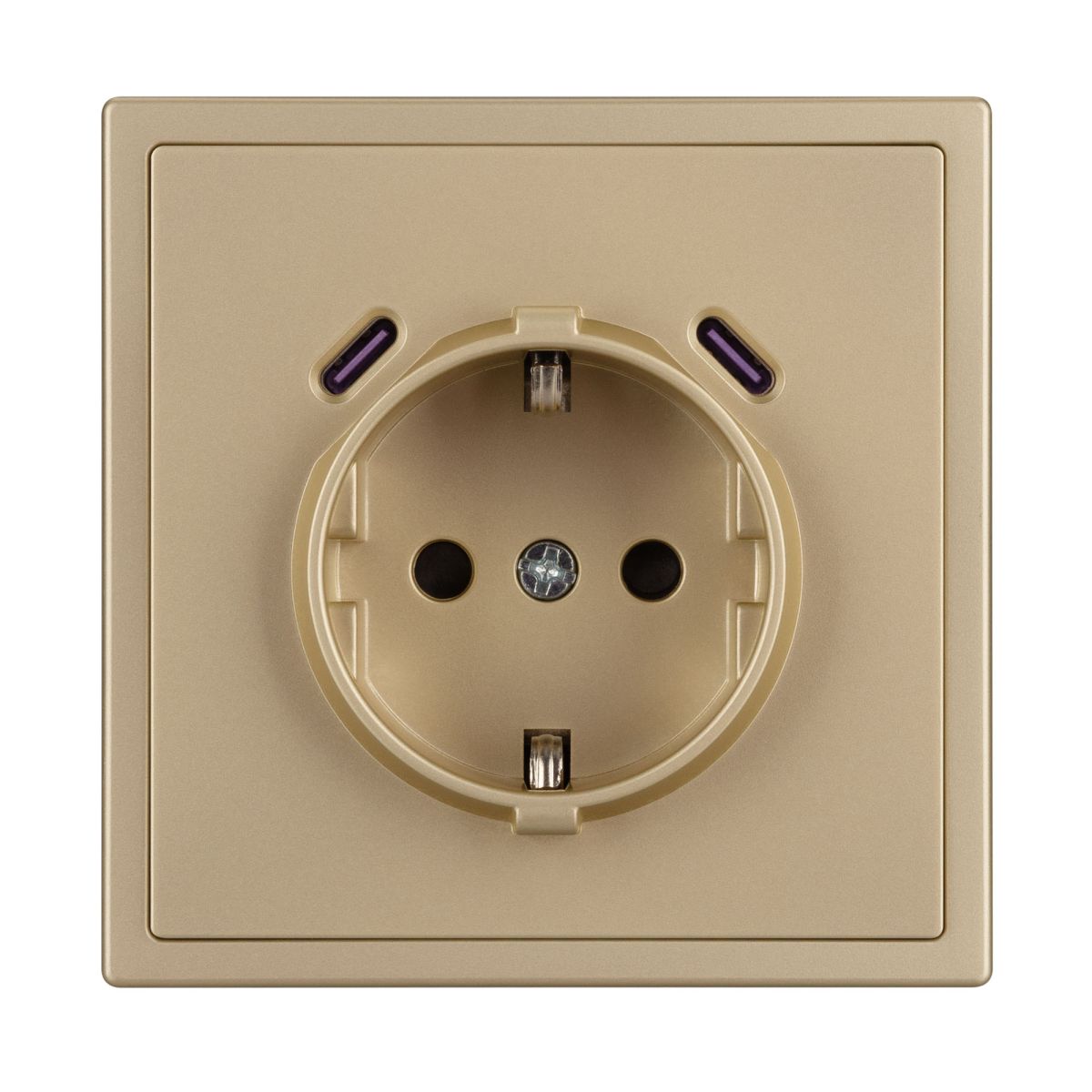 Механизм розетки с USB зарядкой Arlight SCT-NOBE-MUCC-SFPL-GD (230V, 16A) 061815 в Санкт-Петербурге