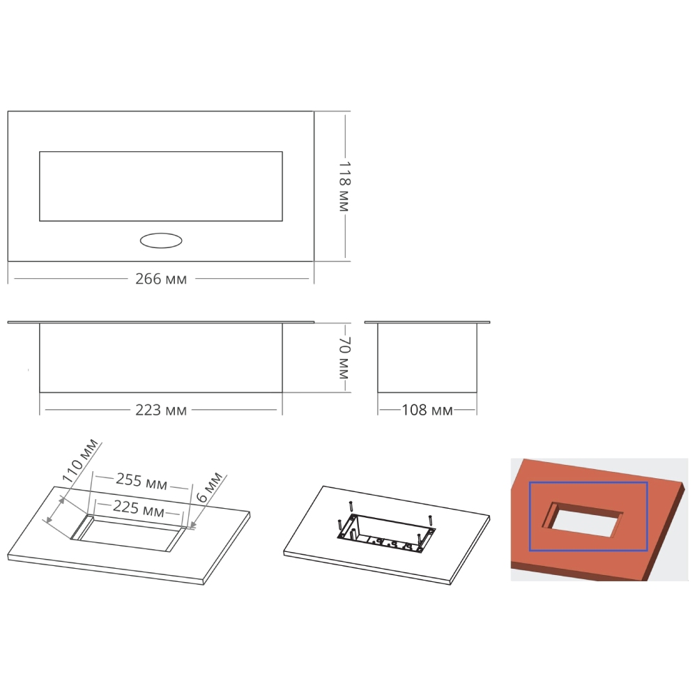 Блок розеток MX-226 (O) (2 секции и 2 USB) Mebax 00-00002606 в Санкт-Петербурге