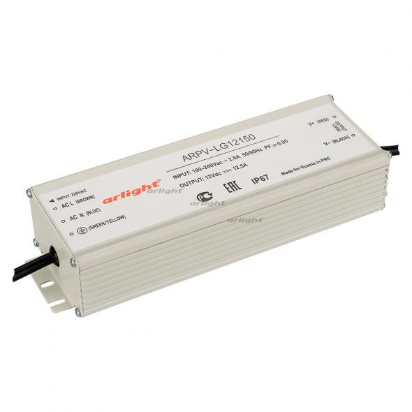 Блок питания Arlight ARPV-LG12150-PFC (12V, 12.5A, 150W) 011940 в Санкт-Петербурге