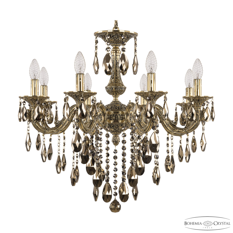 Подвесная люстра Bohemia Ivele Crystal Florence 71101/8/210 B GB R888 в Санкт-Петербурге