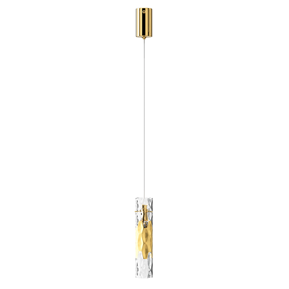 Подвесной светильник Crystal Lux PRIMAVERA SP1 GOLD в #REGION_NAME_DECLINE_PP#