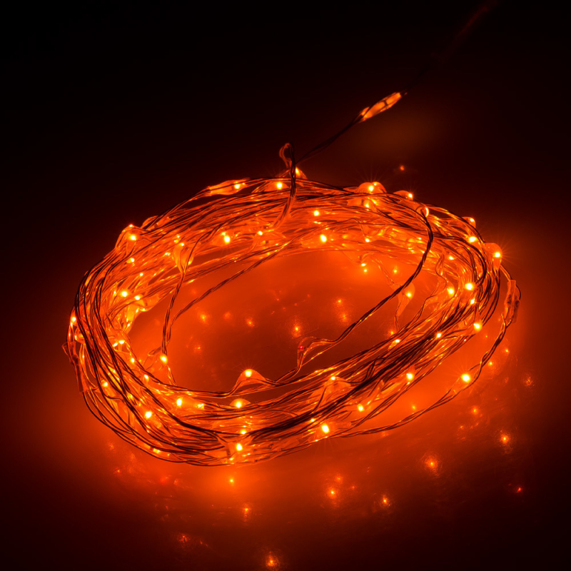 Светодиодная гирлянда Arlight ARD-Classic-Dew-5000-Clear-100LED-Std Orange 034760 в Санкт-Петербурге