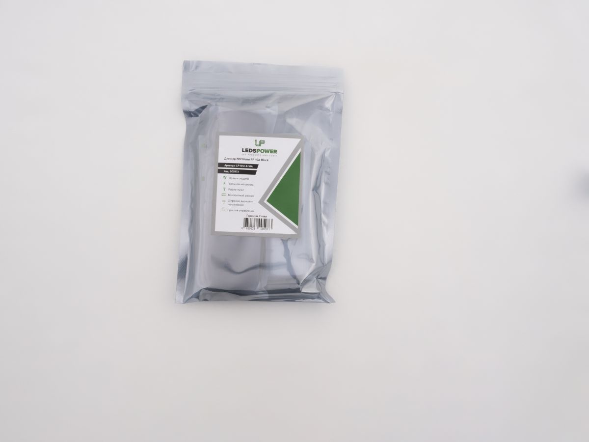 Диммер LEDS POWER N12-B Nano 10A Black 005973 в Санкт-Петербурге