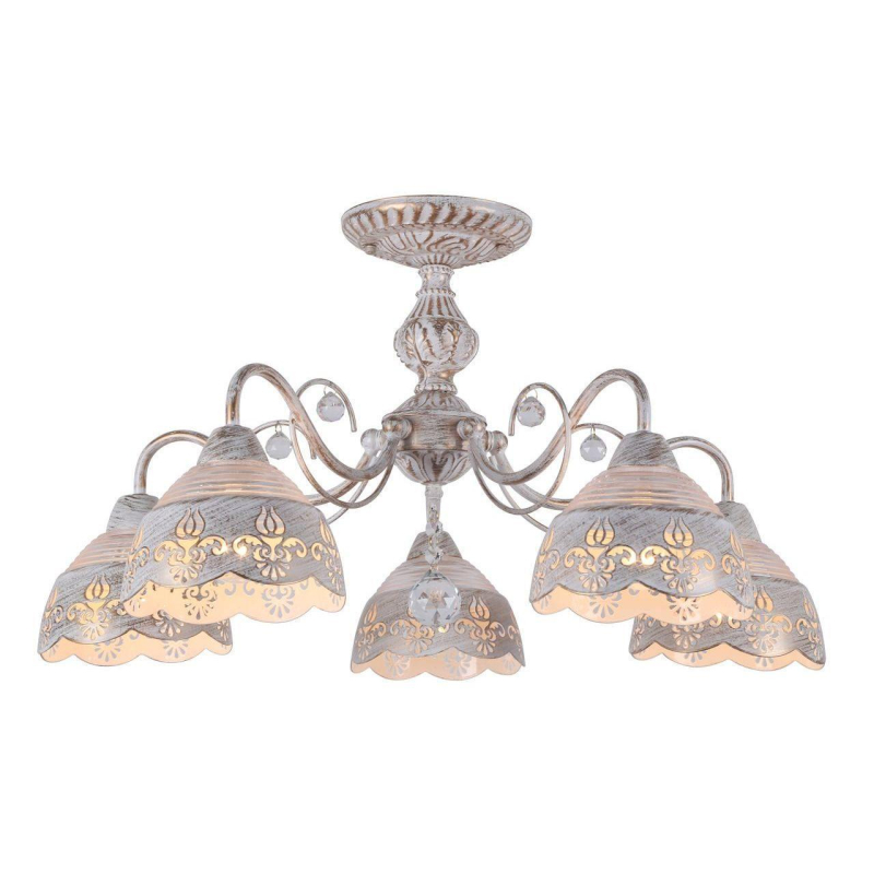 Потолочная люстра Arte Lamp Sicilia A9106PL-5WG в #REGION_NAME_DECLINE_PP#