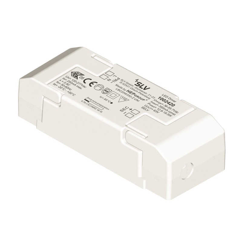 Драйвер SLV 63V 12,6-19,6W IP20 0,35A 1002420 в Санкт-Петербурге