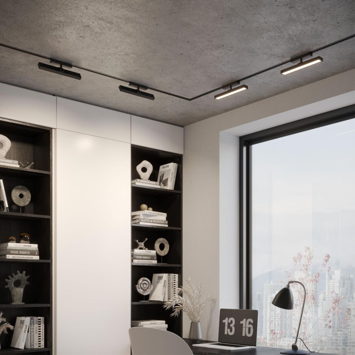 Трековый однофазный светильник с переключателем цв. температуры Novotech Port Stratus 359772 в Санкт-Петербурге