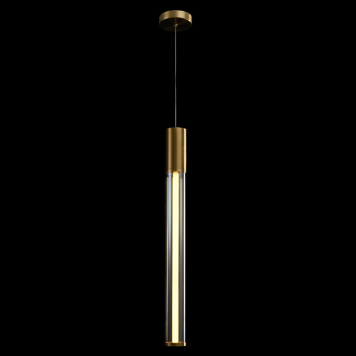 Подвесной светильник Crystal Lux LINEUP SP11W LED BRASS в Санкт-Петербурге