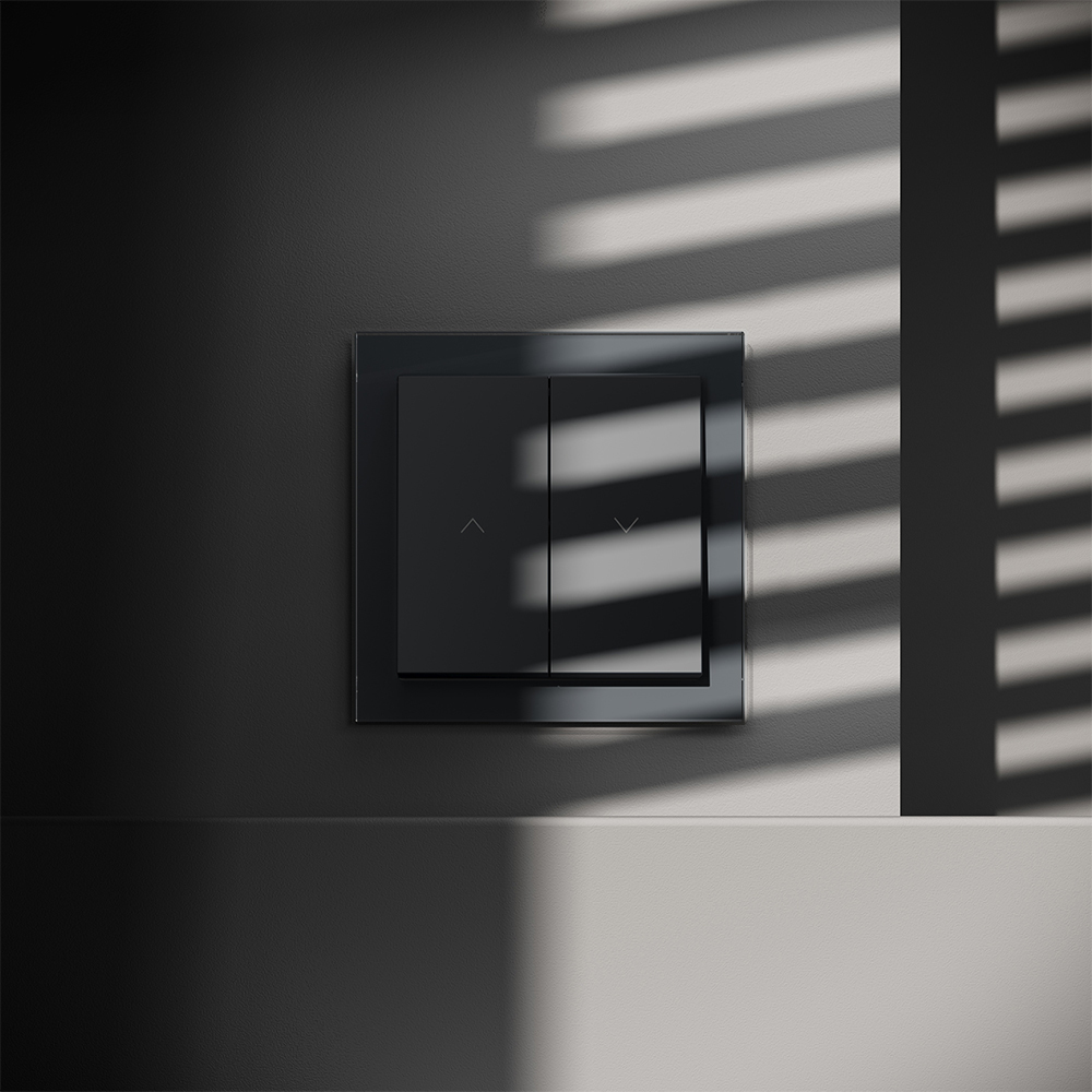 Выключатель встраиваемый Voltum S70 для жалюзи 10А, (графит) VLS020707 в #REGION_NAME_DECLINE_PP#
