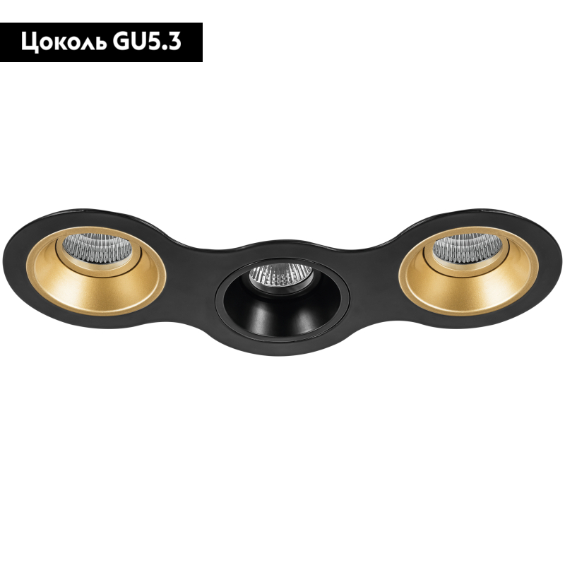 Встраиваемый светильник Lightstar Domino D697030703 (214697+214603+214607+214603) в Санкт-Петербурге