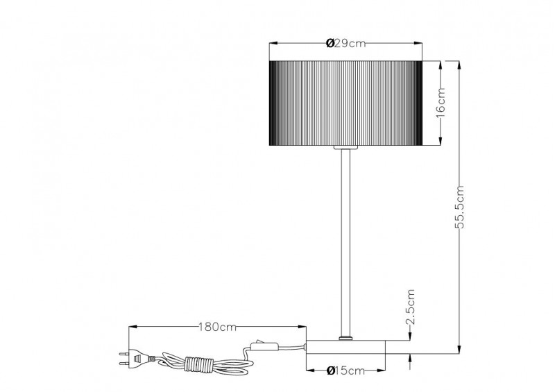 Настольная лампа ARTE Lamp A1021LT-1SS в Санкт-Петербурге