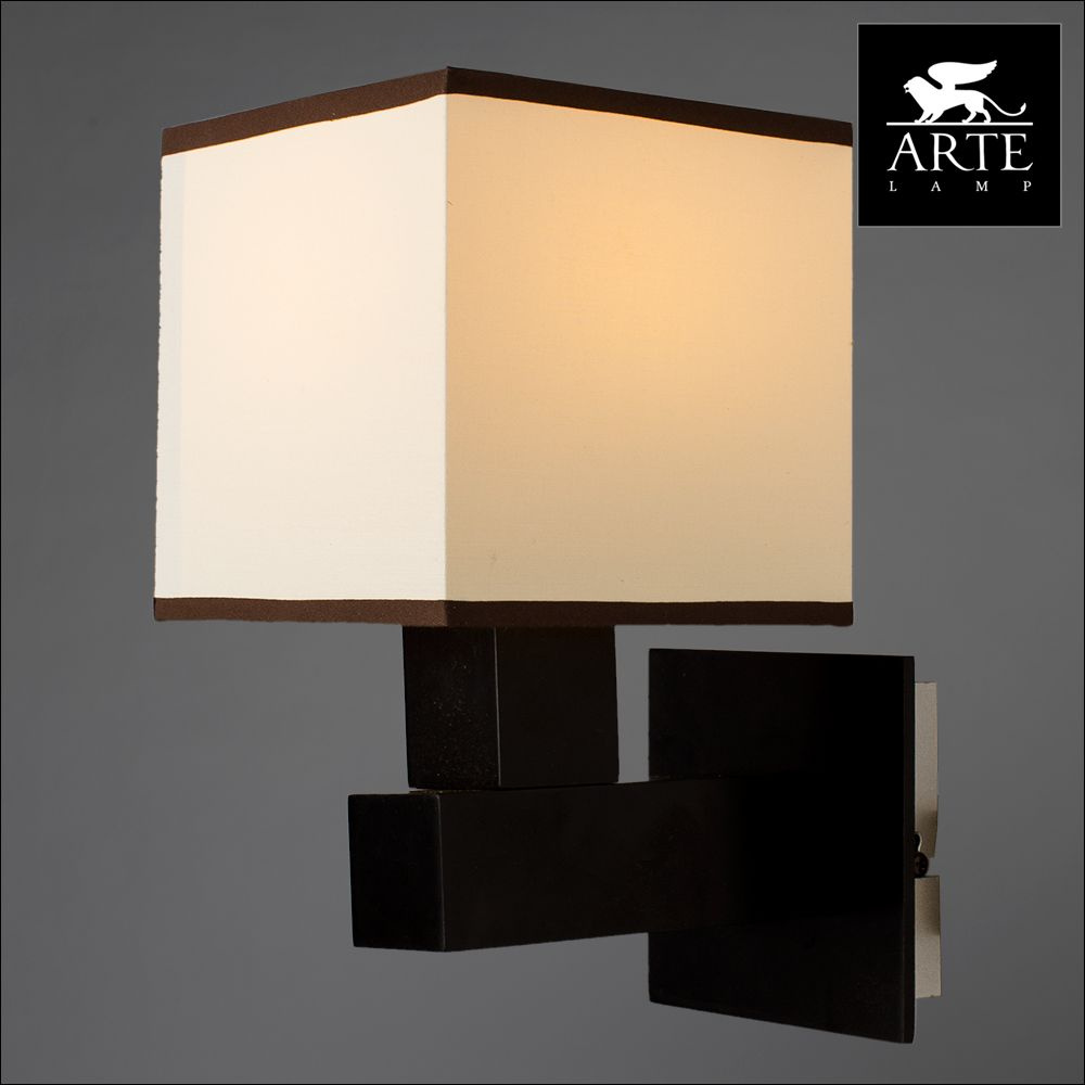 Бра Arte Lamp Quadro A4402AP-1BK в Санкт-Петербурге