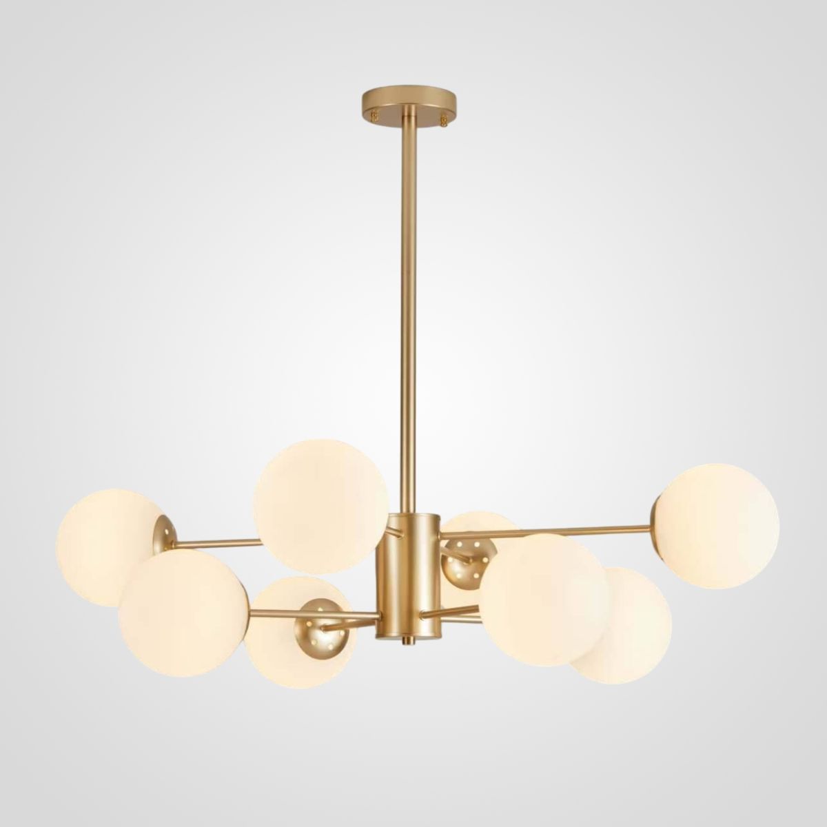Люстра на штанге ImperiumLoft Roundi Brass 305756-23 в Санкт-Петербурге