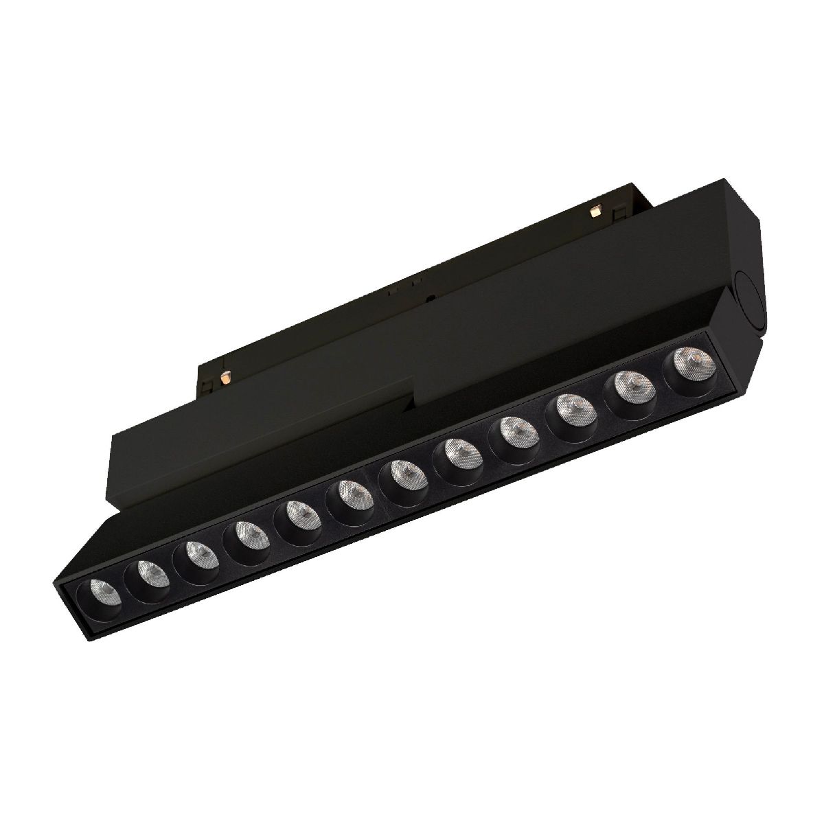 Трековый магнитный светильник Arlight MAG-ORIENT-DOTS-FOLD-S230-12W Warm3000 (BK, 30 deg, 48V, DALI) 041905 в Санкт-Петербурге