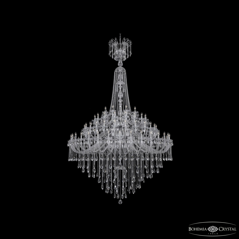 Подвесная люстра Bohemia Ivele Crystal 1415/32+24+16+8/700/XL-320/3d G в Санкт-Петербурге