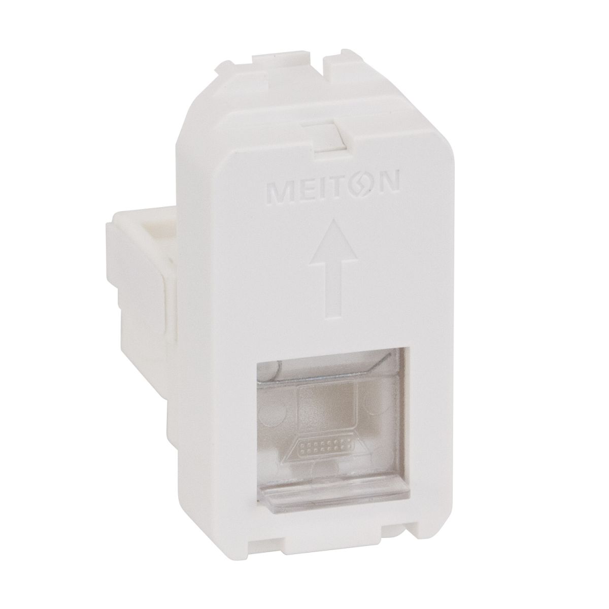 Розетка телефонии RJ11, 1 модульная Meiton A4258RJ11 в Санкт-Петербурге