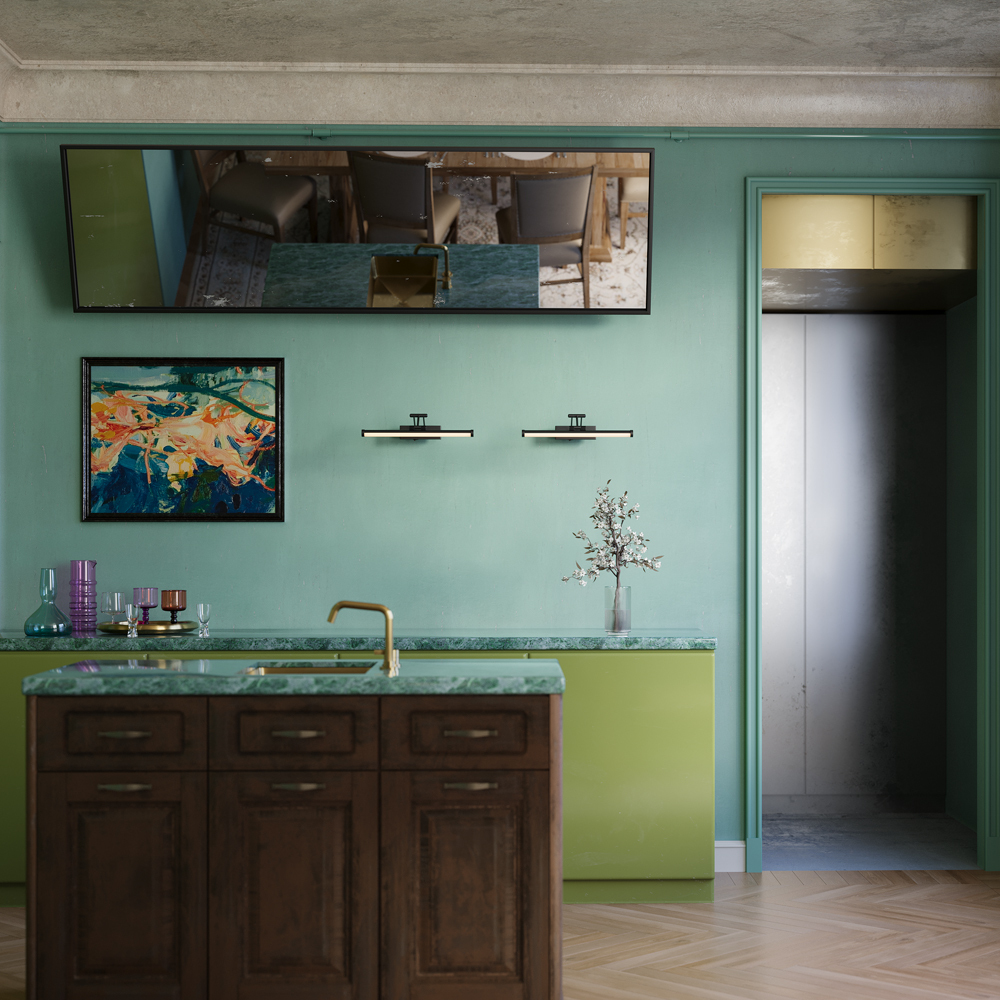 Подсветка для зеркал Maytoni Luster MIR268WL-L3B3K в Санкт-Петербурге