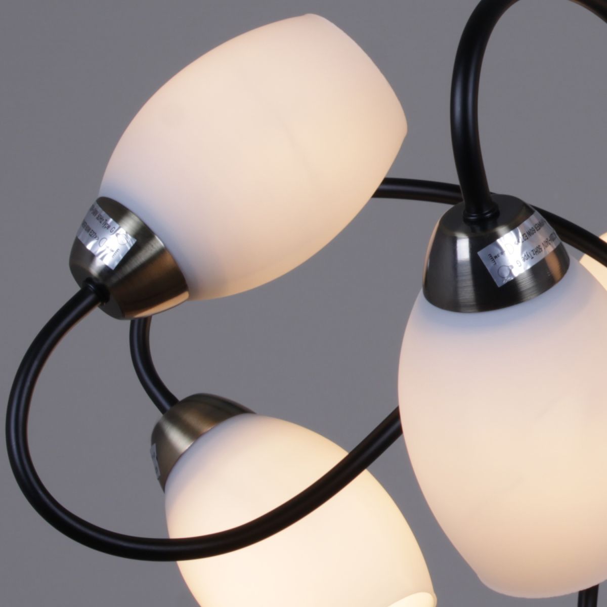 Люстра на штанге Reluce 01270-0.3-08B BK+AB в Санкт-Петербурге