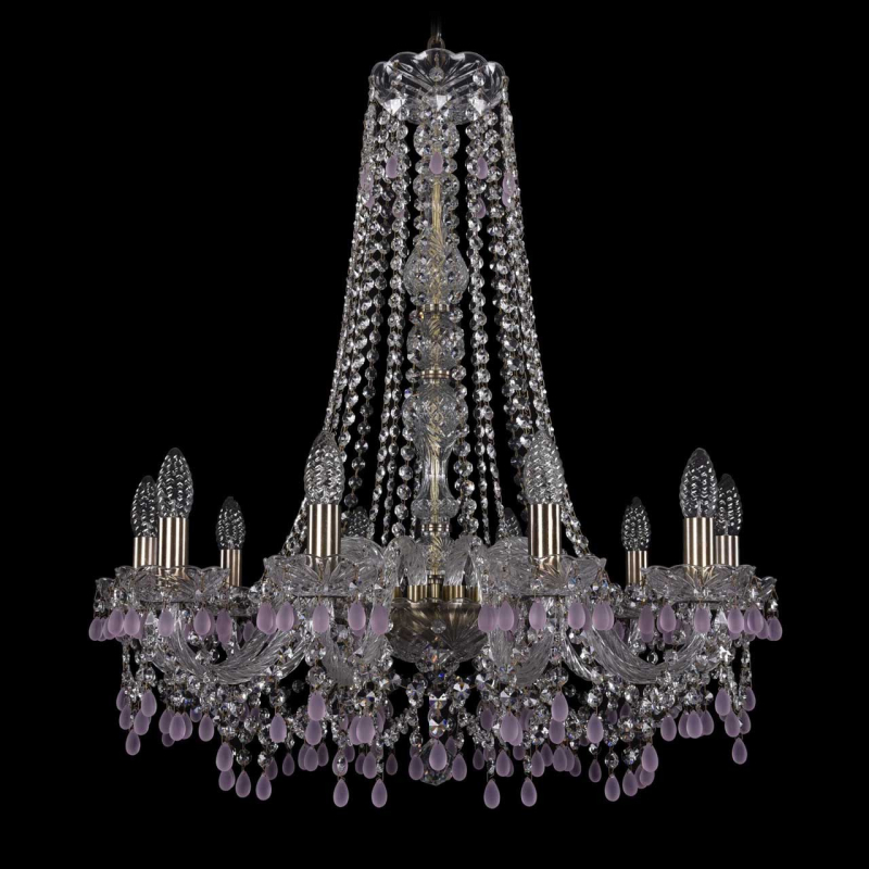 Подвесная люстра Bohemia Ivele 1410/10/240/h-74/Pa/V7010 в Санкт-Петербурге