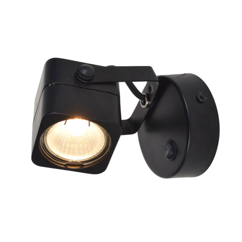 Спот Arte Lamp Lente A1314AP-1BK в Санкт-Петербурге