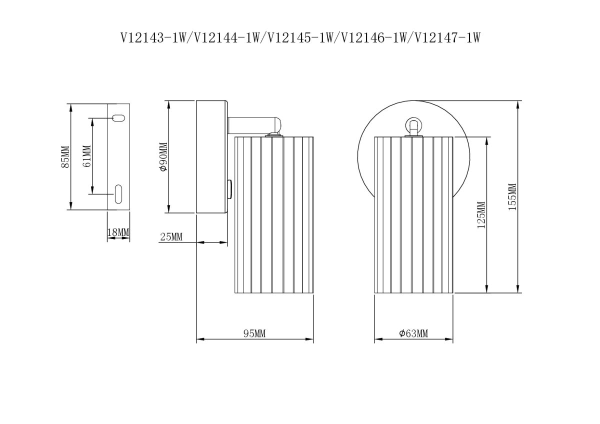 Спот Moderli Cora V12143-1W в Санкт-Петербурге
