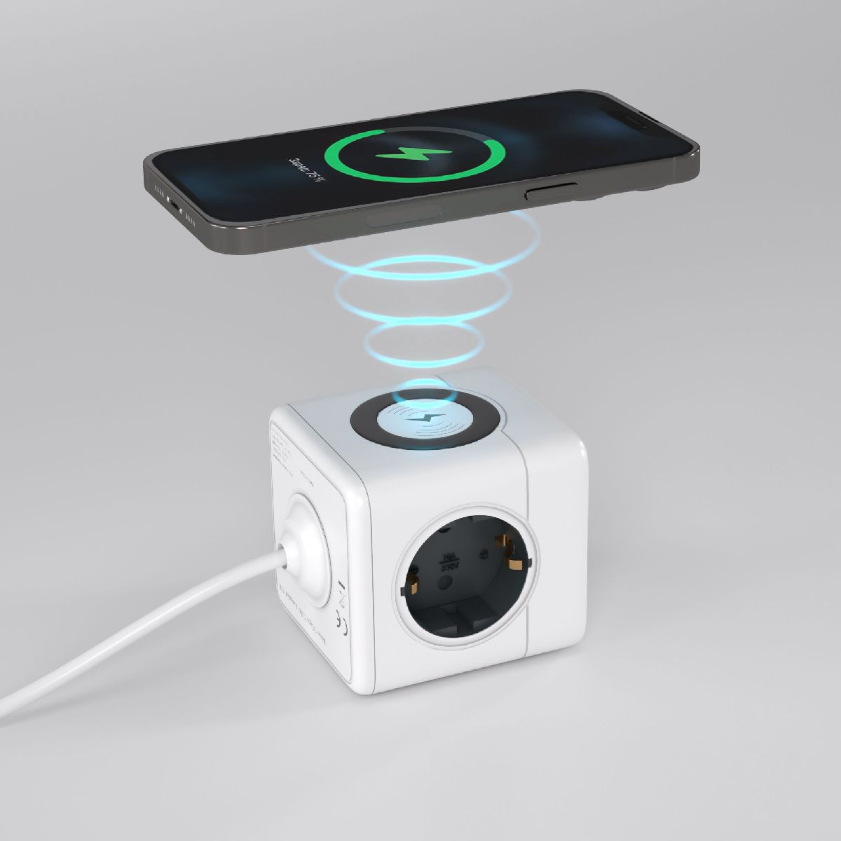 Розеточный блок 3-местный + 3 USB + беспроводная зарядка Werkel 4690389204265 W6513501 a066454 в Санкт-Петербурге