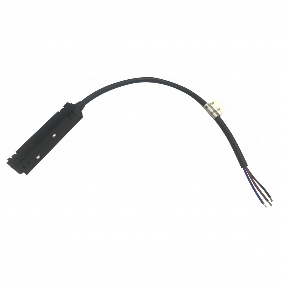 Ввод питания для магнитного шинопровода iLedex Vision48-22 POWER INN 4822-L390-BK в Санкт-Петербурге