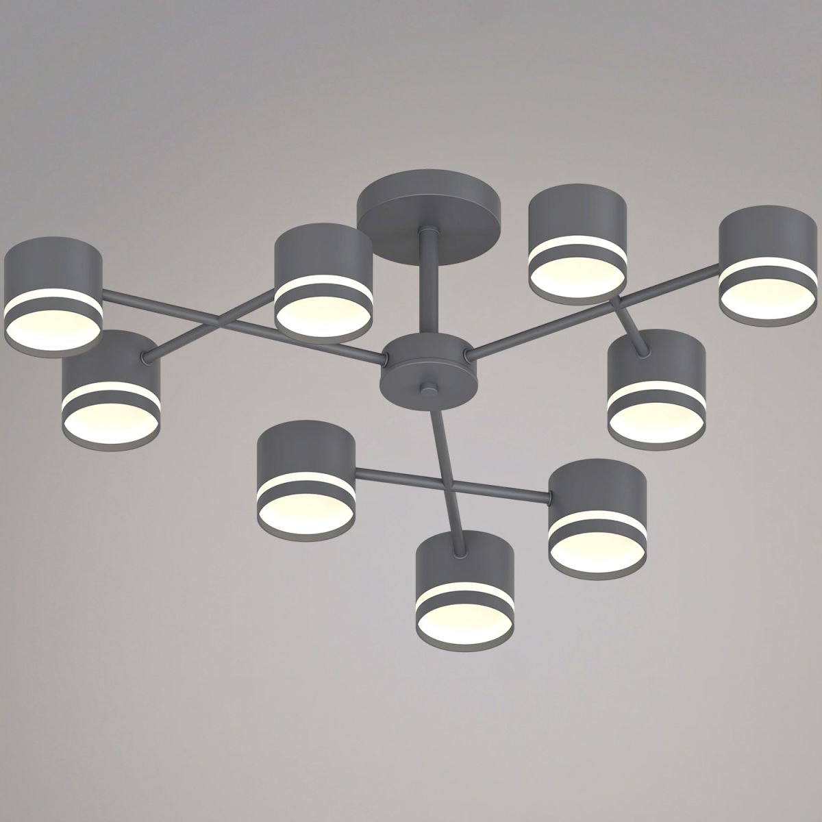 Люстра на штанге Reluce 96730-0.3-09 GX53 GREY в Санкт-Петербурге