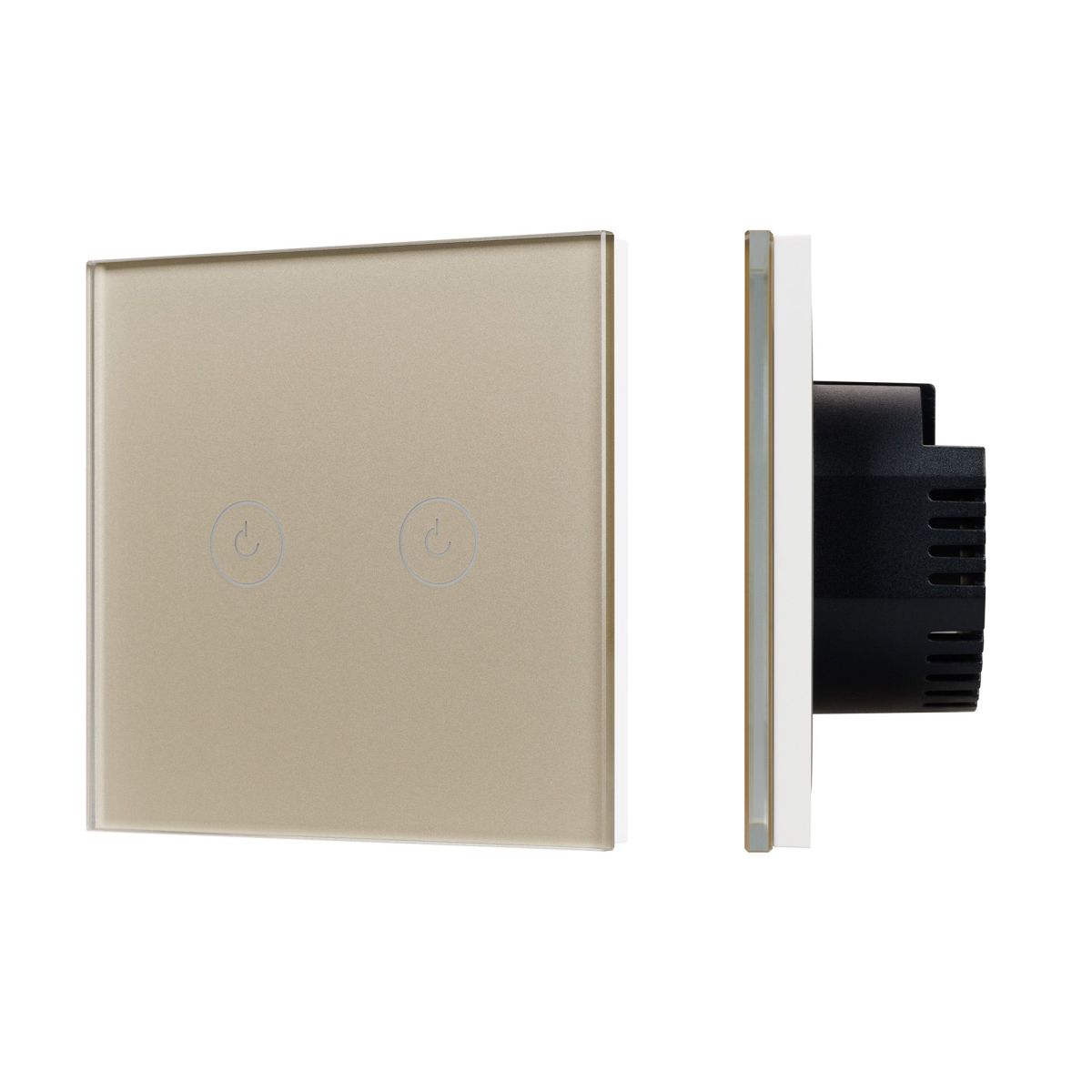 Выключатель сенсорный Arlight SWT-OMALI-S02-ZB-GD (250V, 10A, Zigbee) 050038 в Санкт-Петербурге