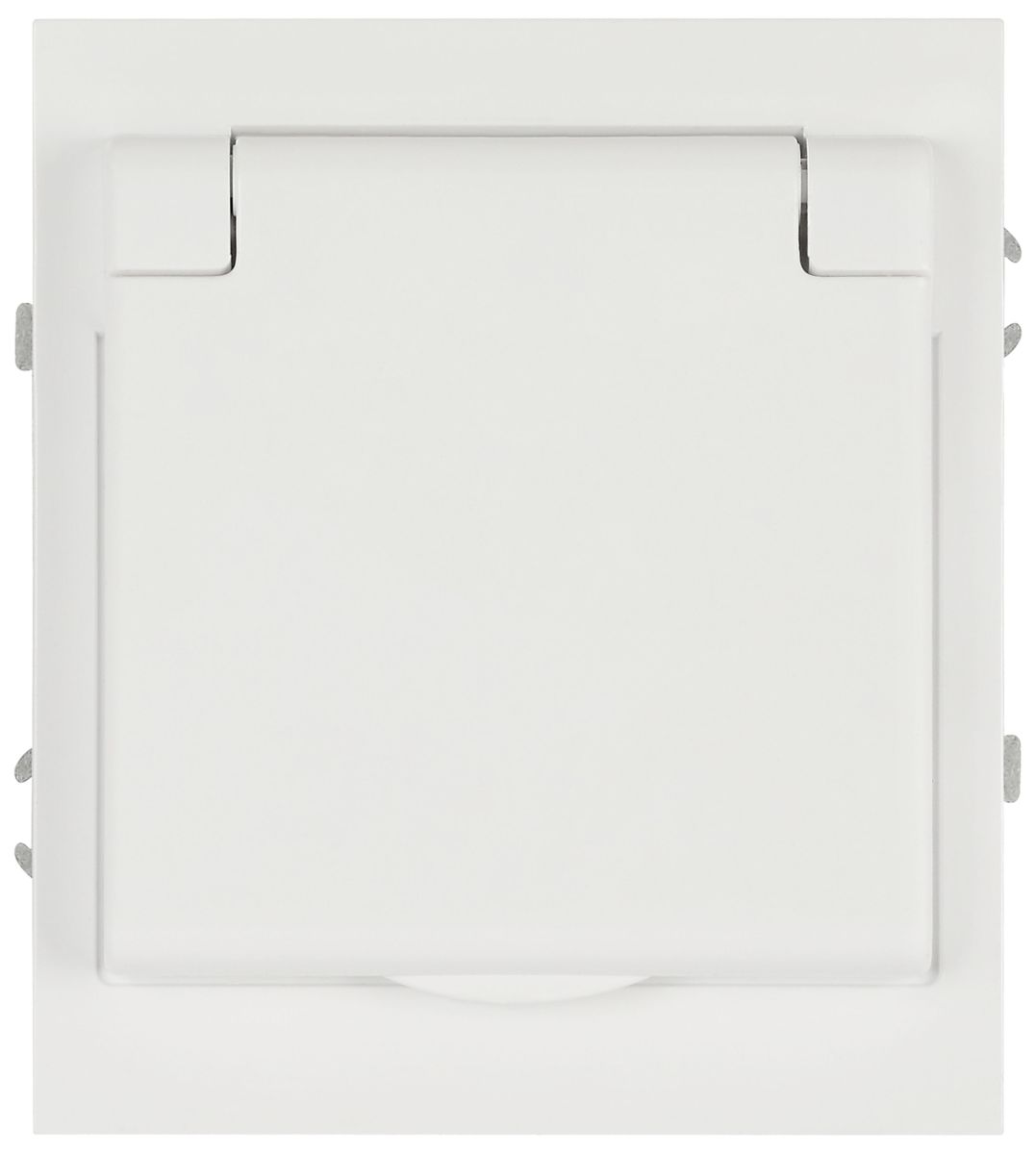 Розетка Эра Arktik 16-2103-08 с заземлением 2P+E Schuko со шторками с крышкой 16А-250В белый матовый Б0070441 в Санкт-Петербурге