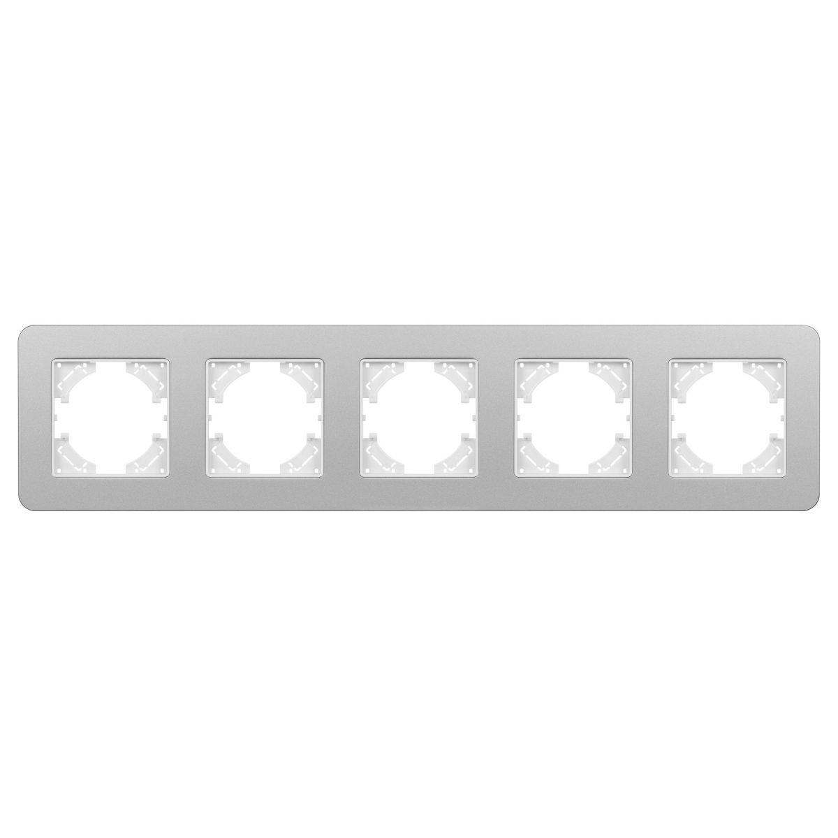 Рамка на 5 постов алюминиевая Arlight FRM-AKIRY-SFAL-5-SR 049746 в Санкт-Петербурге