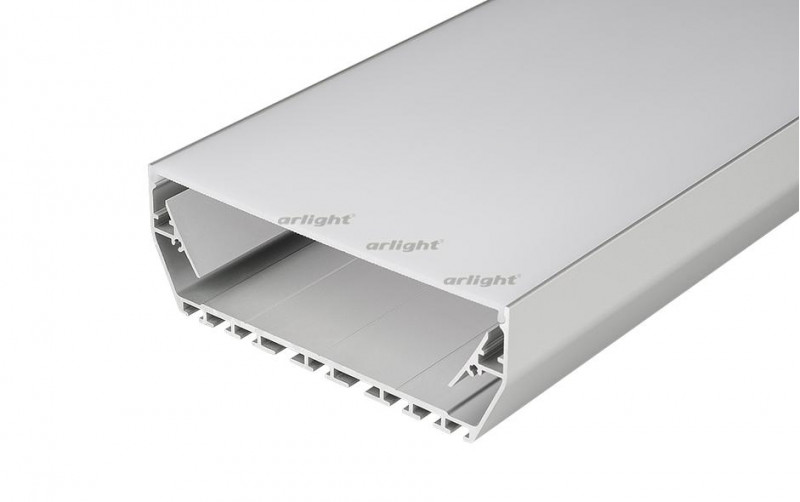Профиль с экраном Arlight ALU-POWER-116-2000 ANOD+FROST 021941 в Санкт-Петербурге