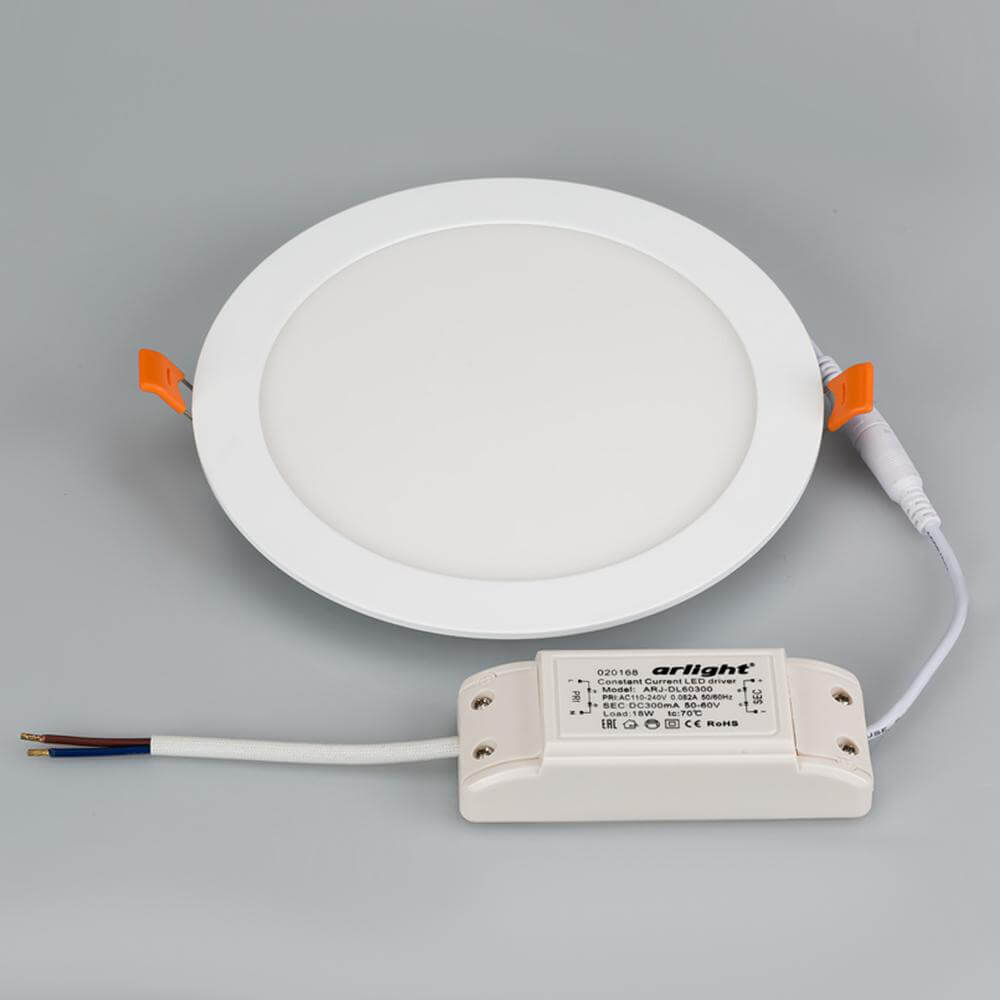 Встраиваемый светодиодный светильник Arlight DL-192M-18W Warm White 020116 в Санкт-Петербурге