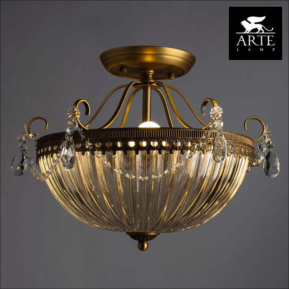 Потолочный светильник Arte Lamp Schelenberg A4410PL-3SR в #REGION_NAME_DECLINE_PP#