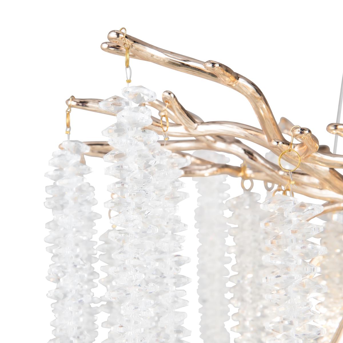 Подвесная люстра Freya Mineral FR1010PL-10G в Санкт-Петербурге