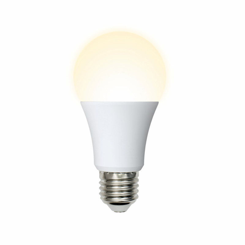 Лампа светодиодная диммируемая (10694) Volpe E27 8W 3000K матовая LED-A60-8W/WW/E27/FR/DIM/O в #REGION_NAME_DECLINE_PP#